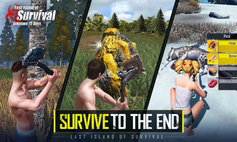 Ƒ(zhn)؆(Last Island of Survival: Unknown 15 Days)v4.8 ׿