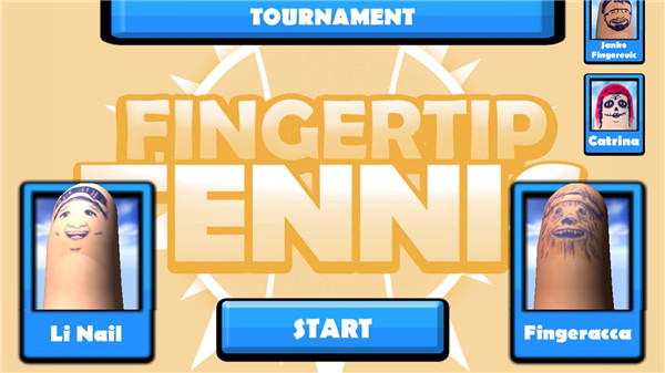 ָW(wng)Αd(Fingertip Tennis)v1.6 ׿