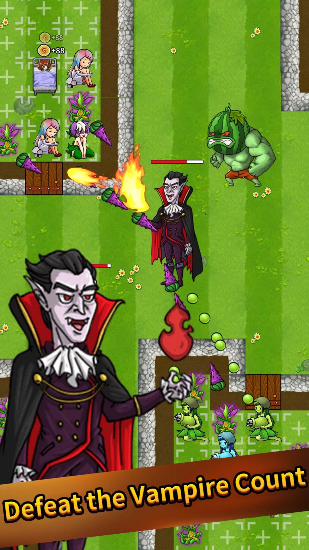 ֲѪս(Plants Defense Vampire War)Ϸ1.0