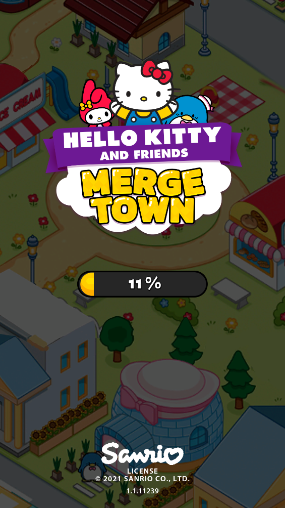 hellokittyϲС(Hello Kitty Merge Town)ͼ0