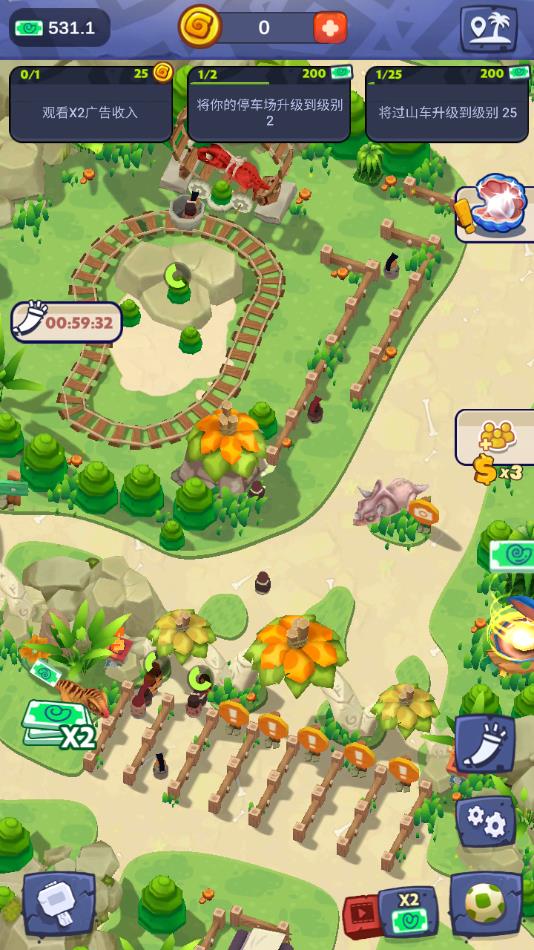 ʯ@ʷǰΑd(Stone Park Tycoon)v1.4.3 ׿