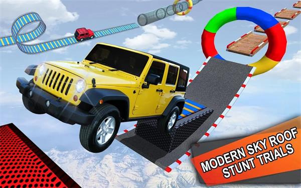 ճؼʻϷ(Impossible Jeep Offroad Stunt Drive)ͼ2