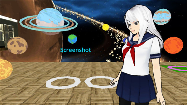 Ůѧ԰aiģ°(SchoolGirl AI - 3D Multiplayer Sandbox Simulator)ͼ1