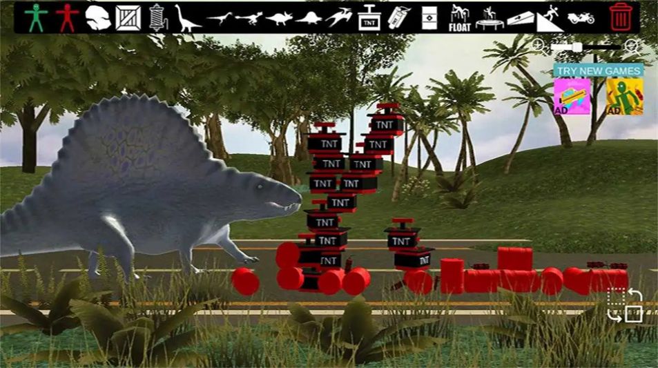 ٪޼ͲֳϷذװ(Jurassic Ragdoll People Playground)v1.0 ׿