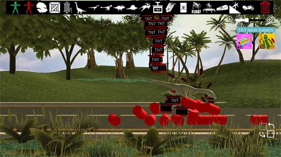 ٪޼ͲֳϷذװ(Jurassic Ragdoll People Playground)v1.0 ׿