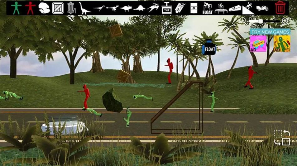 ٪޼ͲֳϷذװ(Jurassic Ragdoll People Playground)v1.0 ׿