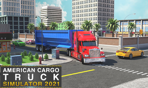 ˿ʻϷ(American Cargo Truck Driving)ͼ2