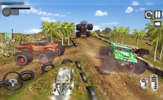 ￨܇(ch)OԽҰdb(Xtreme Monster Truck Racing 2020: 3D offroad Games)v1.4 ׿