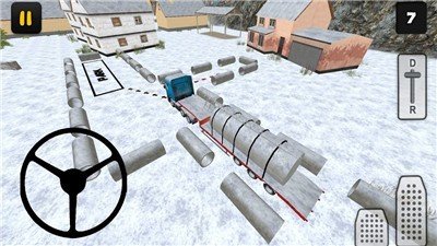 r(nng)܇3dWinter Farm Truck 3D: Silo Transport