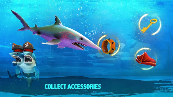 ˫ͷϷʷ(Double Head Shark Attack)v9.6 ׿