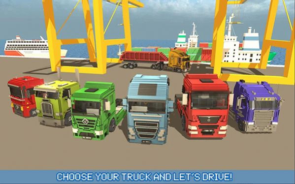 ؿBlocky Truck Urban TransportϷv2.6 ׿