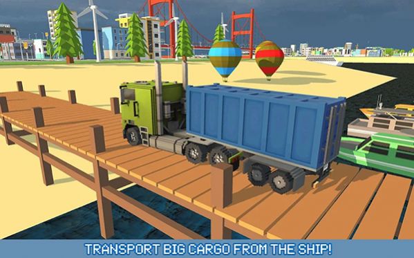 ؿBlocky Truck Urban TransportϷv2.6 ׿