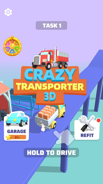 3D䳵ʻCrazy Transporter 3Dͼ0