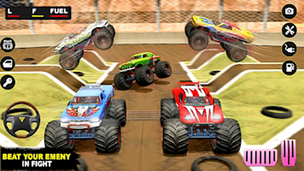 ±ȿϷ(Monster Derby Truck Fighting)v1.0.2 ׿