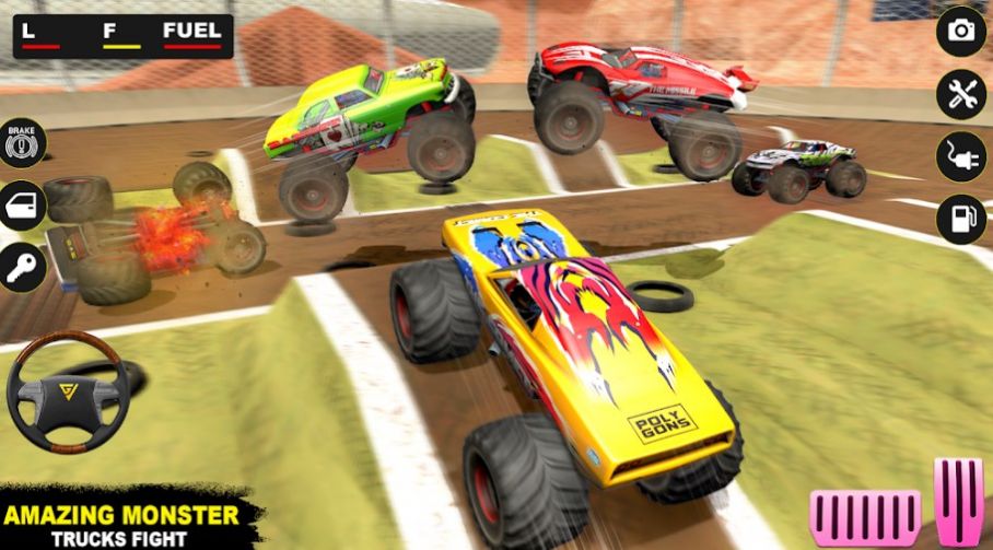 ±ɳĮϷ(Monster Derby Truck Fighting)v1.0.1 ׿