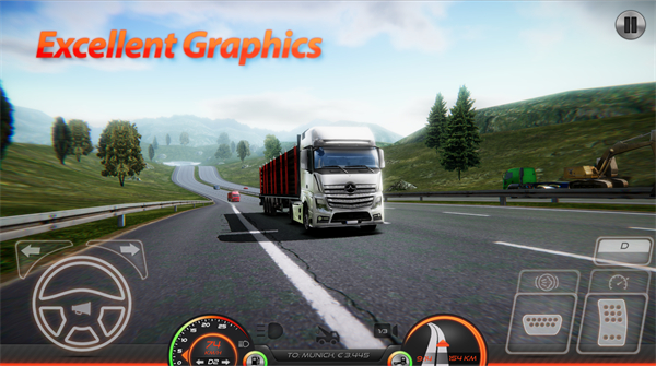 (gu)܇ģMİ(Truck Simulator Europe 2 Free)v1.0.4 ٷ