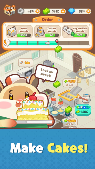 hamster cake factoryΑ(Hamster Tycoon)v1.0.61 ٷ