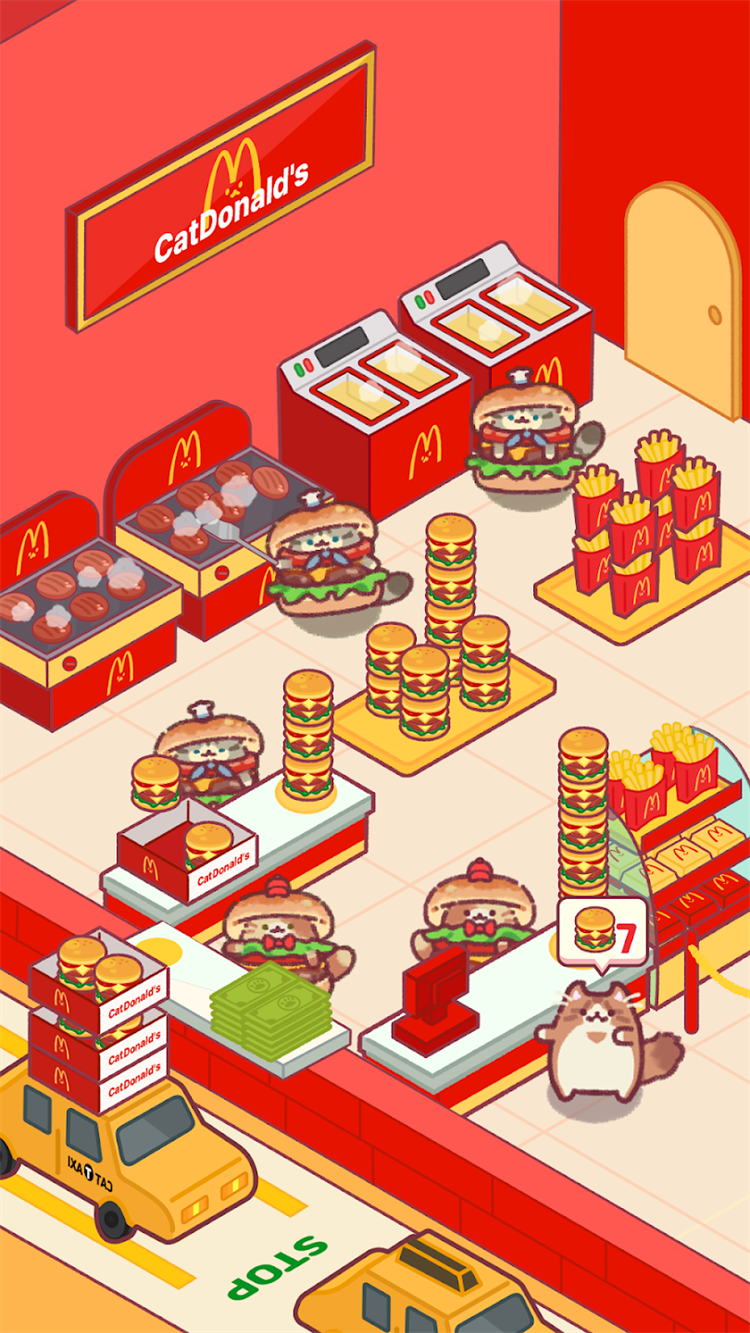 Cat Snack Bar : Cat Food Games(؈СԵ)v1.0.68 İ