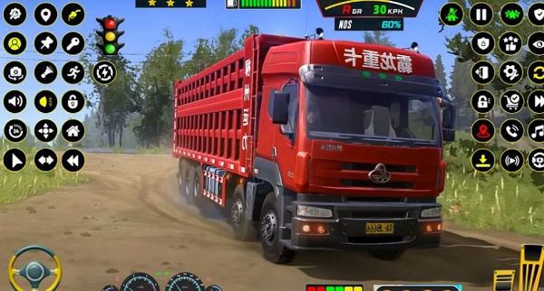 泥漿車越野狂飆游戲(Mud Truck 4x4 Offroad Game)