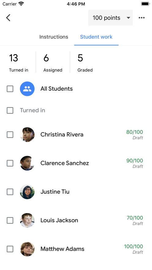 google classroom app(n)v9.0.261.20.90.15 °