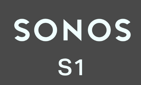 Sonos S1 app