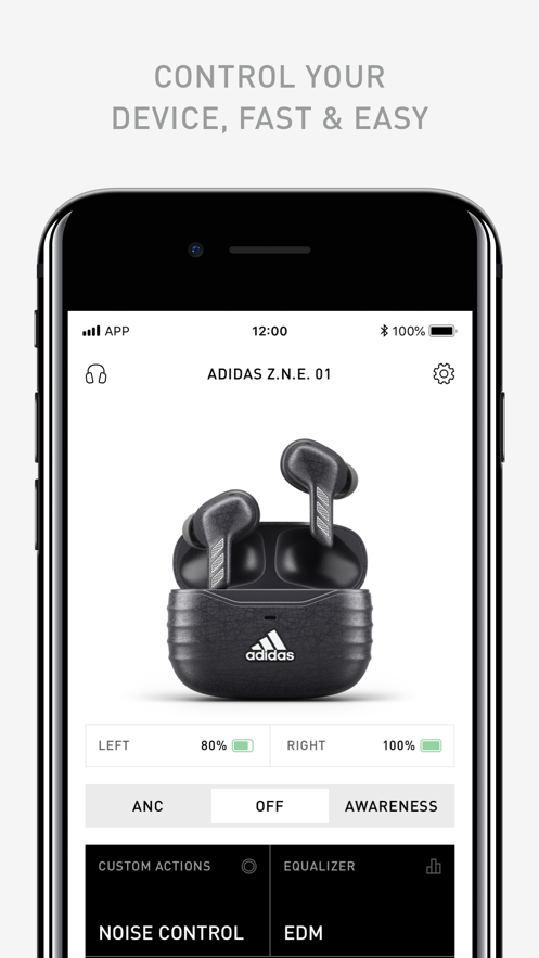 adidas Headphones appv2.1.1 °