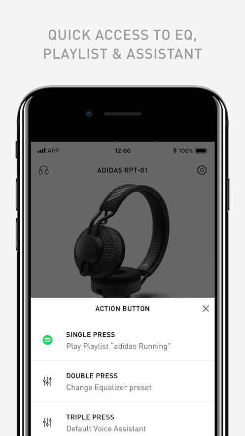 adidas Headphones appv2.1.1 °