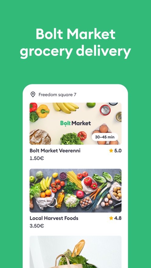 bolt food appv1.68.0 °