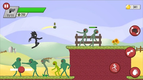 ˴(zhn)ʬ(Stick vs Zombies)v1.5.46 ׿