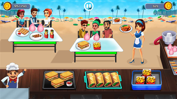 ⿿Ϸ(Cooking Cafe)v250.0 ׿