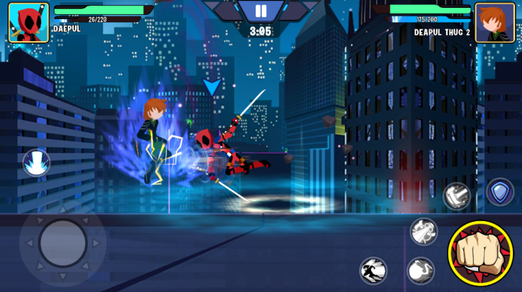 ˳Ӣս°(Stickman Superhero)v0.2.8 ׿