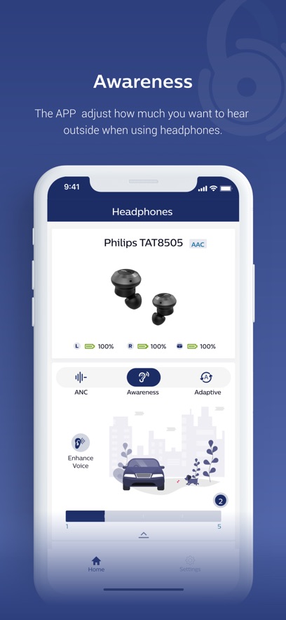 philips headphones app()v1.2.33 °