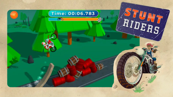 特技骑手游戏(Stunt Riders) 特技骑手游戏(Stunt Riders)