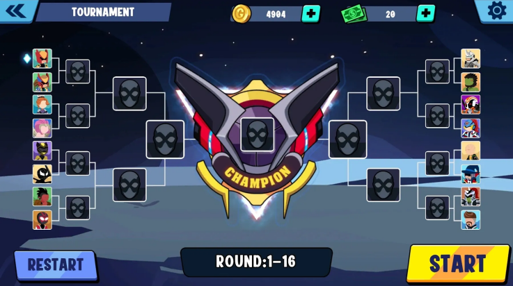ȫҶϷ(Stickman Heroesװ)v0.4.5 °