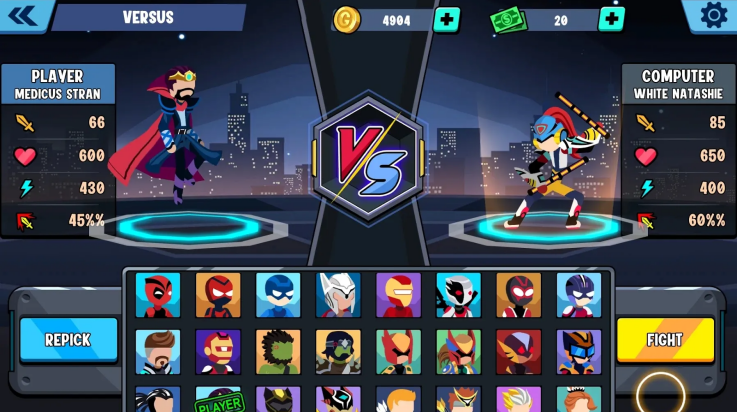ȫҶϷ(Stickman Heroesװ)v0.4.5 °