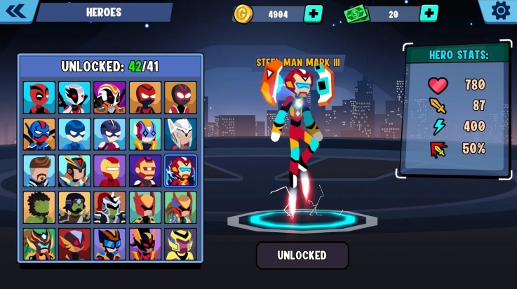 ȫҶϷ(Stickman Heroesװ)v0.4.5 °