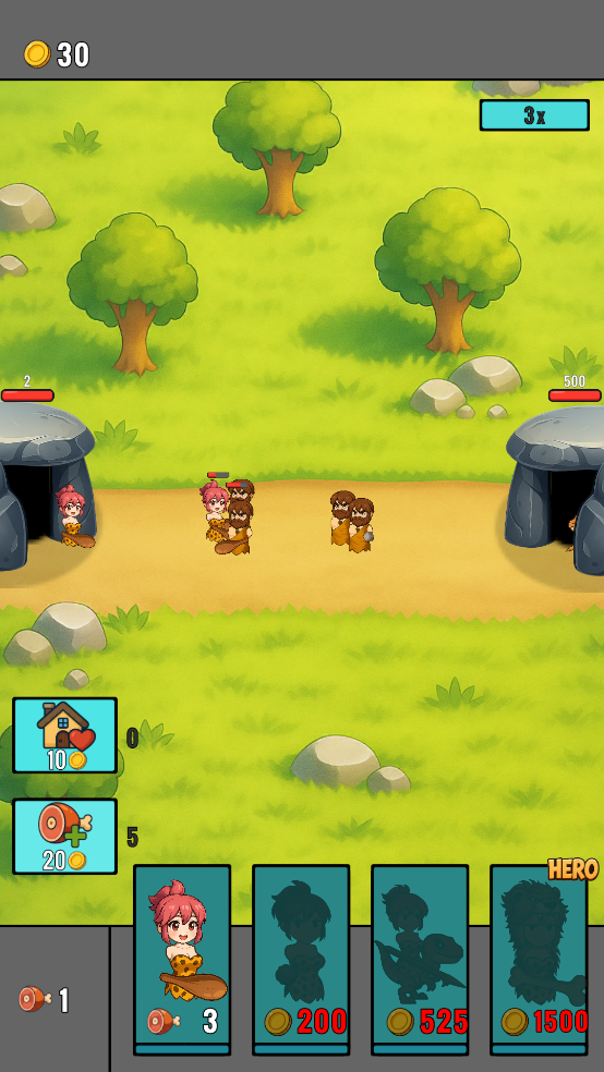 ʯʱսʿ׿(Stone Age Warriors)v0.12 °