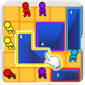 ɫԶȺСϷ(Color BlockPeople Away Jam)v1.0.0 ֻ