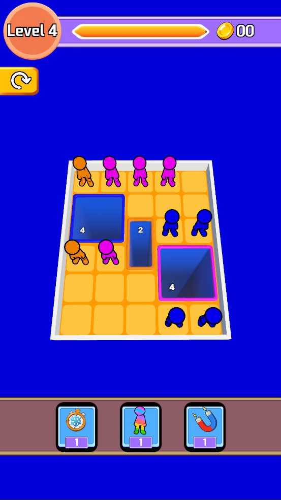 ɫԶȺСϷ(Color BlockPeople Away Jam)v1.0.0 ֻ