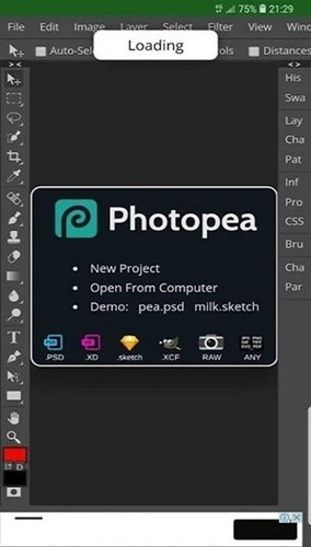 photopeaͼƬ༭v1.1 °