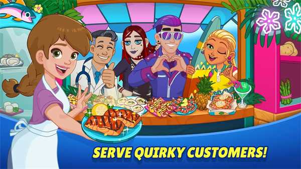 ս2ʦϷ(Kitchen Scramble 2: World Cook)v2.0.0 ׿