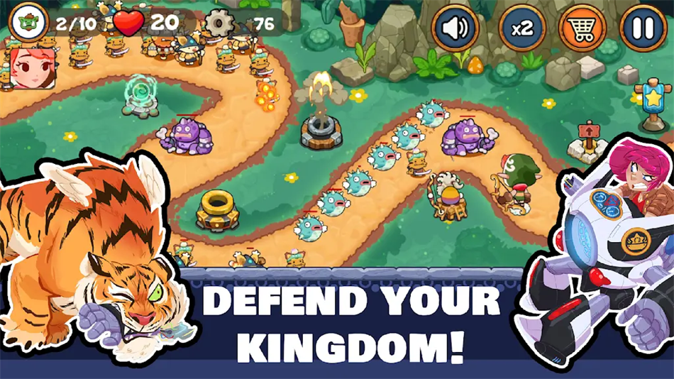ٷ(Tower Defense: Kingdom Reborn)v1.3.4 ׿