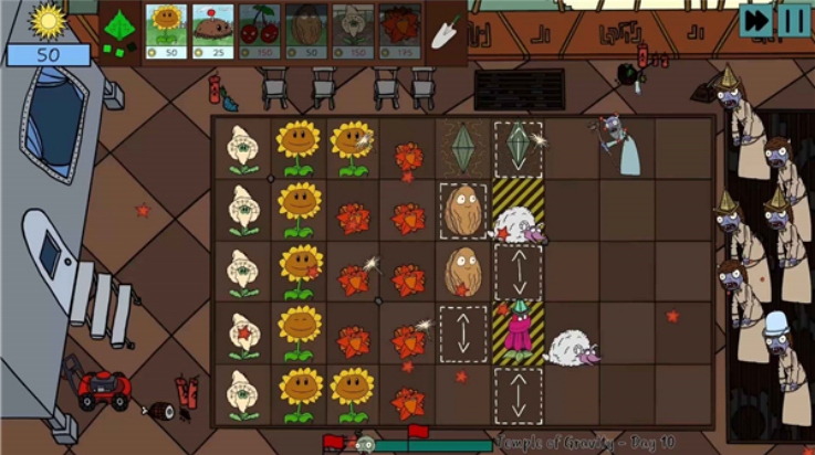 ֲս̫սʬϷ(Plants Vs. Space Zombies)v1.0 °