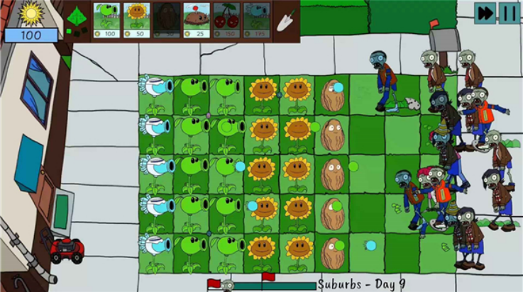 ֲս̫սʬϷ(Plants Vs. Space Zombies)v1.0 °
