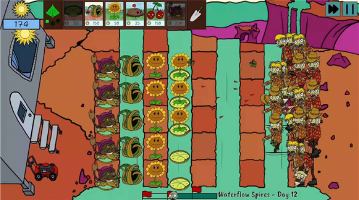 ֲս̫սʬϷ(Plants Vs. Space Zombies)v1.0 °