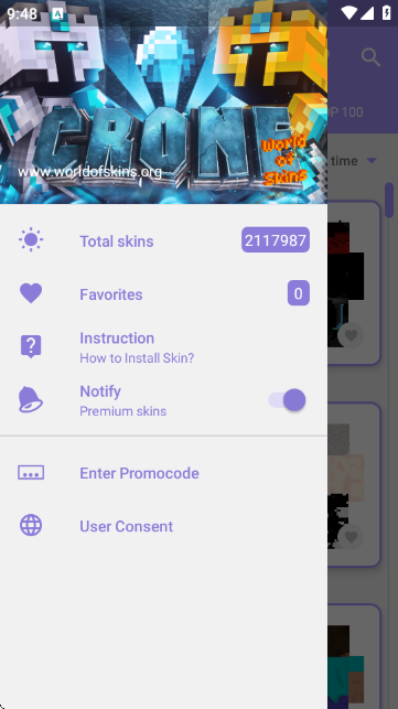 ҵƤʦ°(SKINS MASTER for Minecraft)v3.4.3 ׿