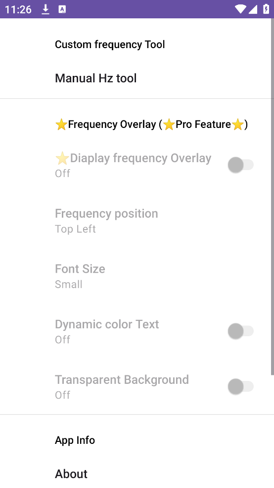 Screen Refresh Rate Tool v1.29v1.29 °