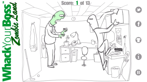 痛扁僵尸老板手机版 痛扁僵尸老板手机版