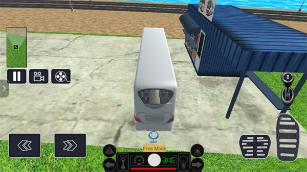 现代巴士模拟器3D游戏 现代巴士模拟器3D游戏