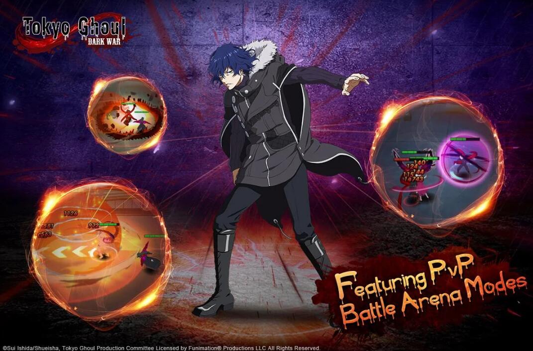 ֺڰ֮ս(Tokyo Ghoul: Dark War)v1.1.8 °